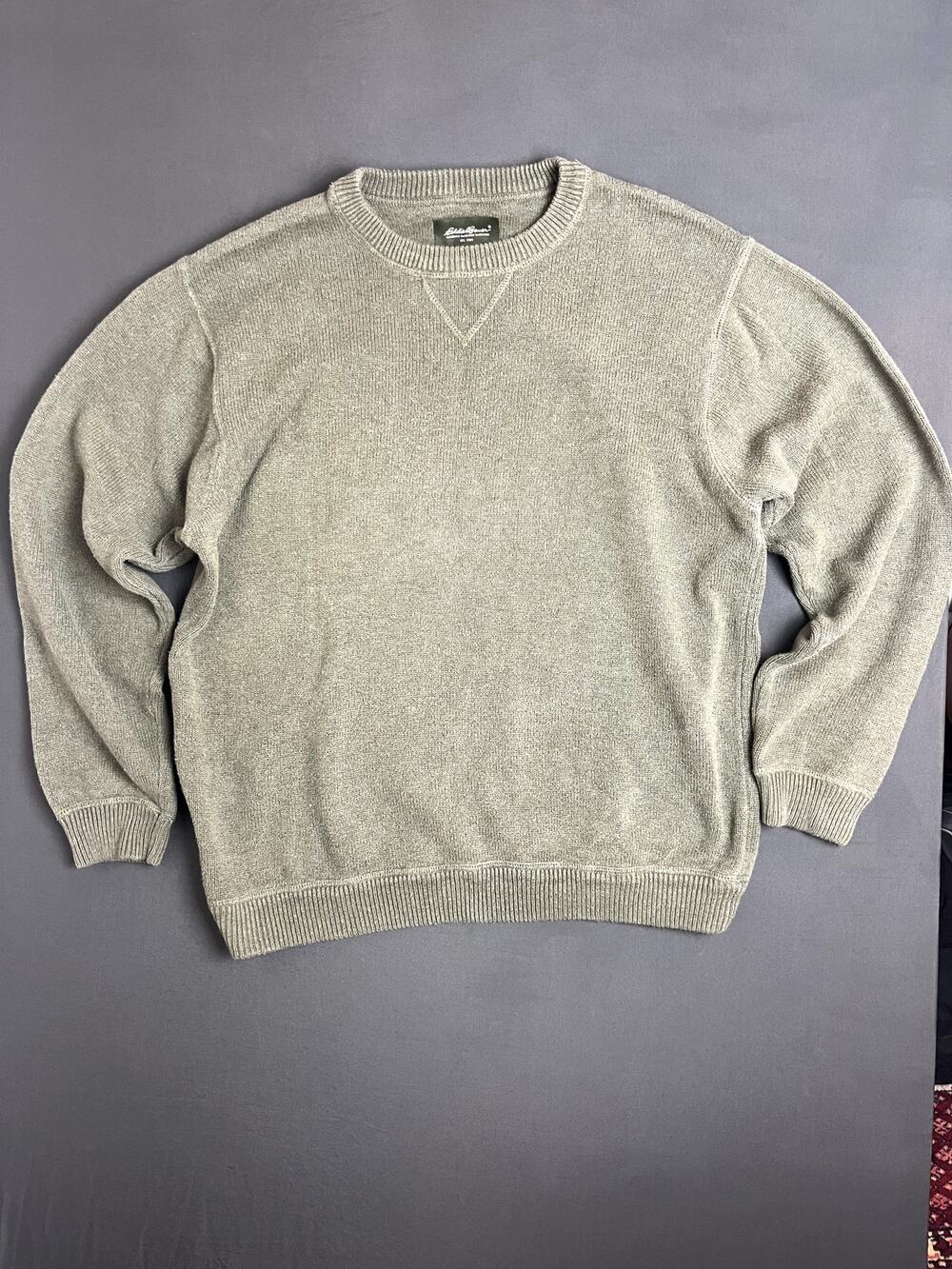 Eddie Bauer Olive Sweater